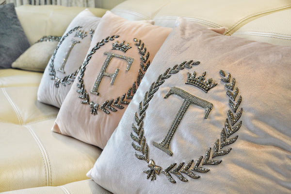 Monogrammed Cushion